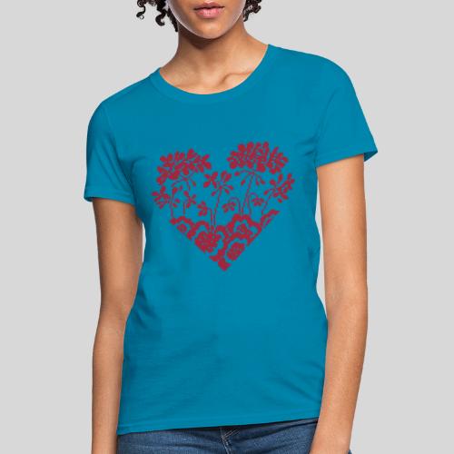 Serdce (Heart) 2A - Women's T-Shirt