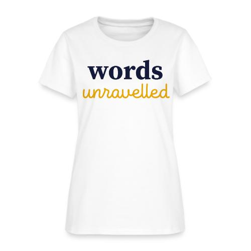 Words Unravelled - Women's T-Shirt
