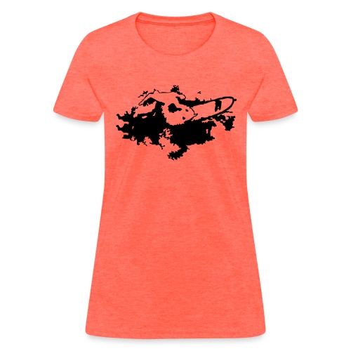 Abstract Surfer - Women's T-Shirt