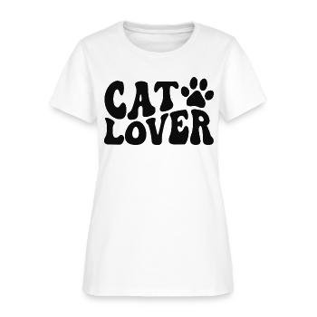 Cat Lover - Women's T-Shirt - white - Front