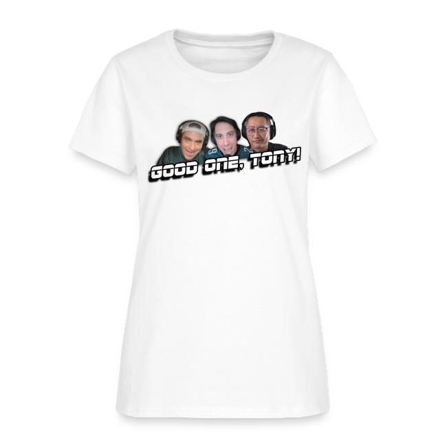 GOOD ONE, TONY! (with Fusco Show back)