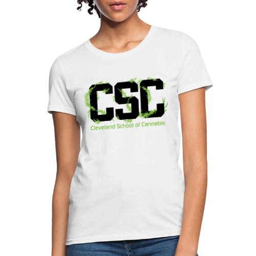 CSC vines on white Full - Women's T-Shirt