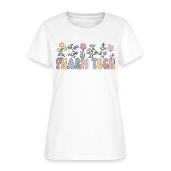 Groovy Pharmacy Technologist Pharmacy Tech - Women's T-Shirt - white - Front