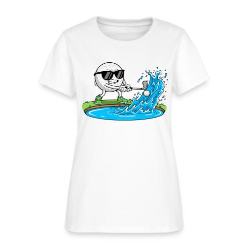Water Hazard Specialist Funny Bad Golfer Quote - Women's T-Shirt