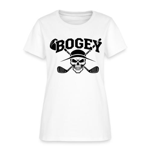 BOGEY - Skull Golf Gag Gift Tee for Men - Women's T-Shirt