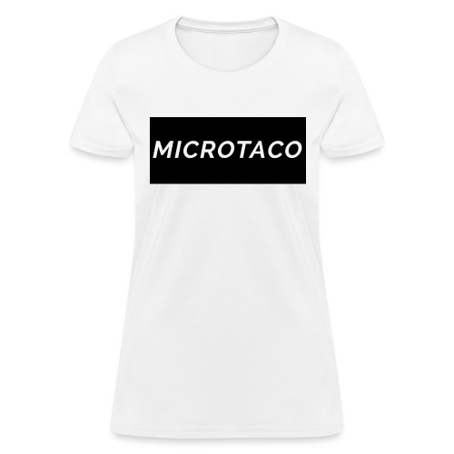 MicroTaco Text Logo - Women's T-Shirt