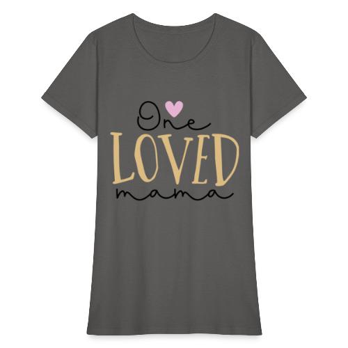 One Loved Mom | Mom And Son T-Shirt - Women's T-Shirt