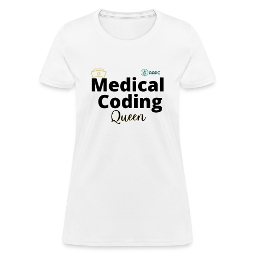 AAPC Medical Coding Queen Apparel - Women's T-Shirt