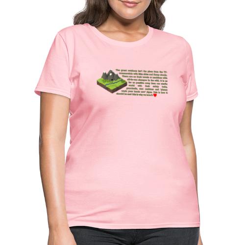 Loving Nature - Women's T-Shirt