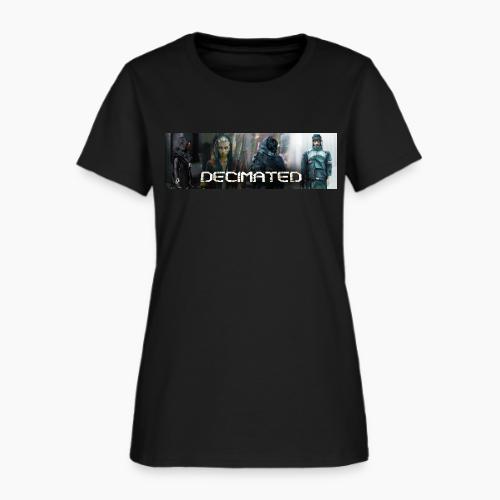 Decimated Banner T Shirt - Women's T-Shirt