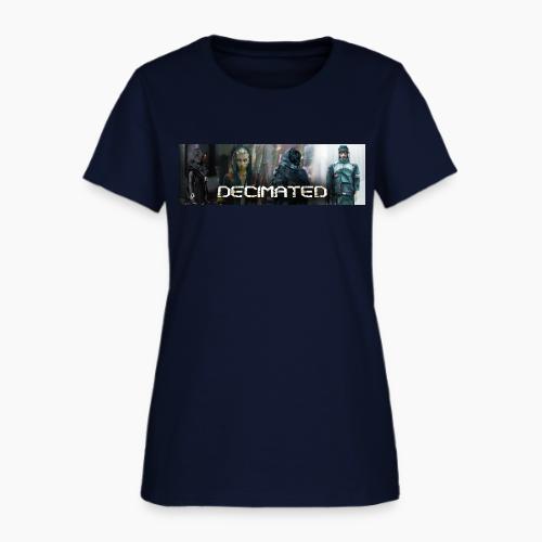 Decimated Banner T Shirt - Women's T-Shirt