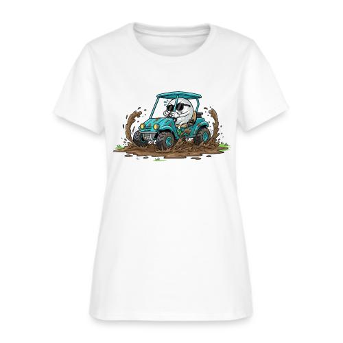 Off Roading Specialist Funny Muddy Cart Quote - Women's T-Shirt