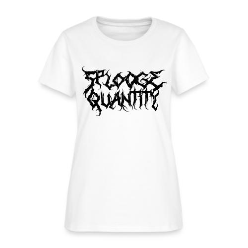 Splooge Quantity (Black Text) - Women's T-Shirt