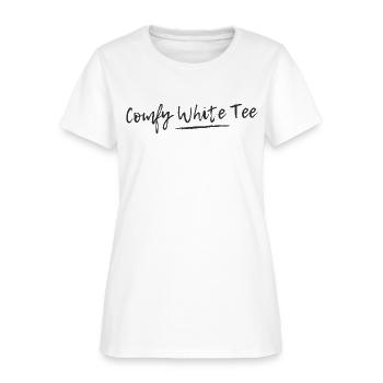 Comfy White Tee - Women's T-Shirt - white - Front