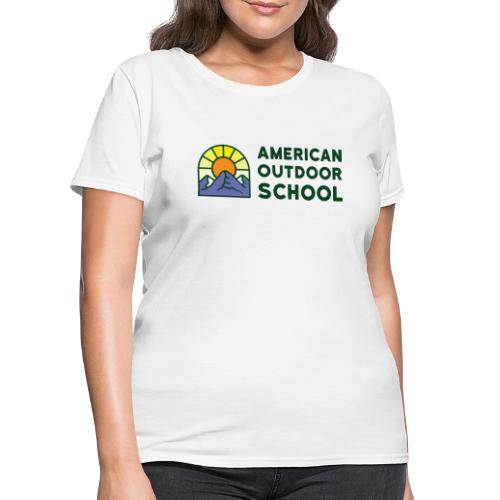 American Outdoor School Standard Logo - Women's T-Shirt
