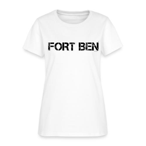 FORT BEN, black capture - Women's T-Shirt