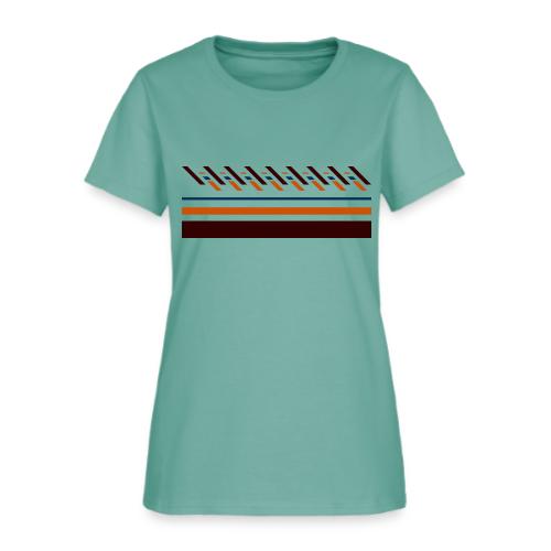 Cute, colorful striped designs for the seasons - Women's T-Shirt