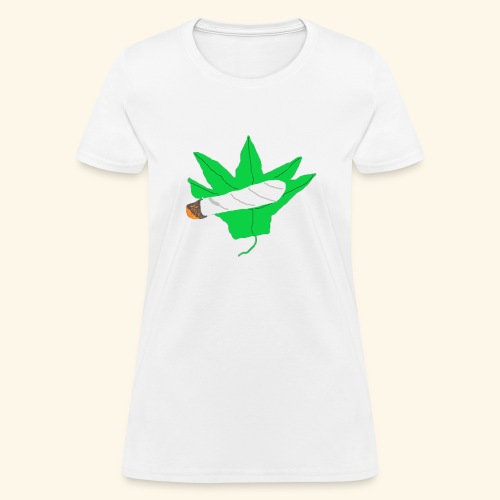 Spliffen' Leaf - Women's T-Shirt