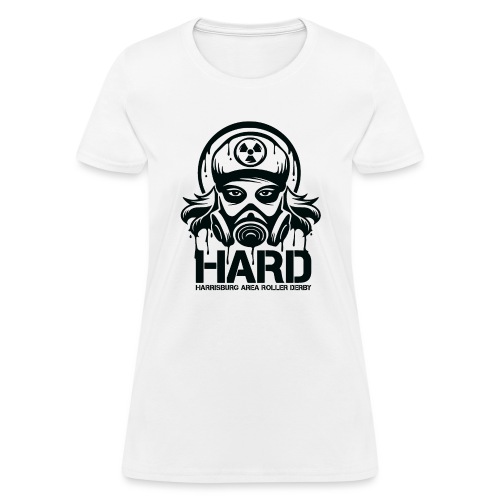 HARD Logo - Black - Women's T-Shirt