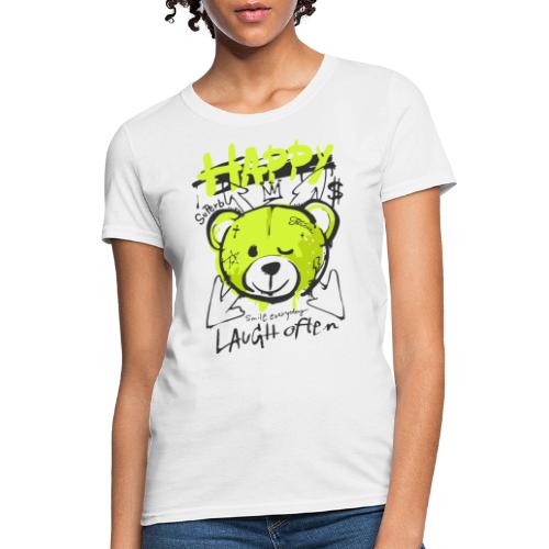 smile bear happy - Women's T-Shirt