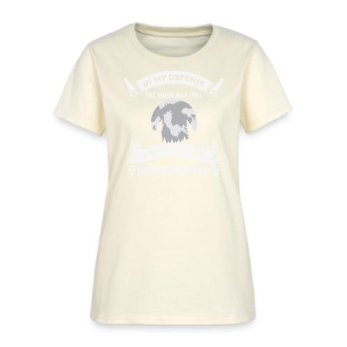 The Moon Was Full - Women's T-Shirt