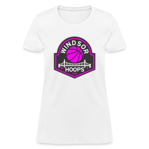 WindsorHoopsPink - Women's T-Shirt