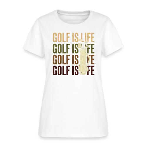 Golf Is Life - Vintage Golf Tee - Women's T-Shirt