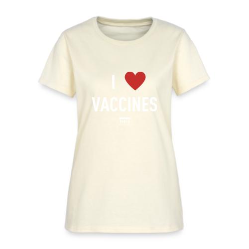 I heart vaccines Immunize Colorado Logo 1 - Women's T-Shirt