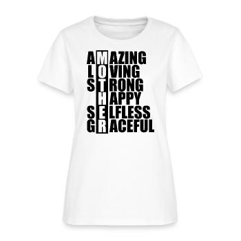 Mother Acronym b - Women's T-Shirt - white - Front