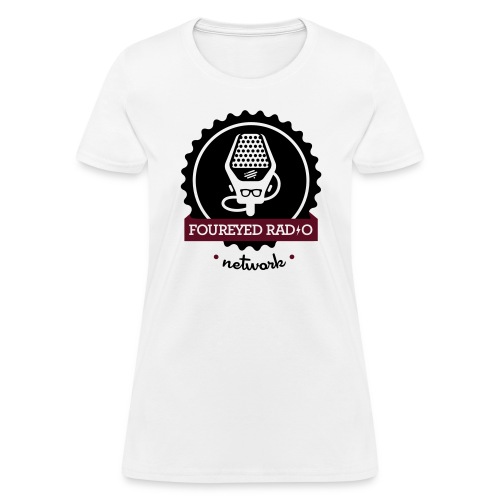 Women's Four Eyed Radio Logo Tee (Light) - Women's T-Shirt