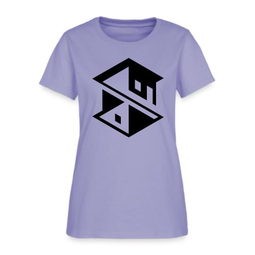 Unreal Estate Records Logo Black - Women's T-Shirt
