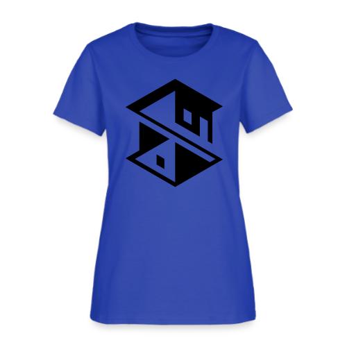 Unreal Estate Records Logo Black - Women's T-Shirt