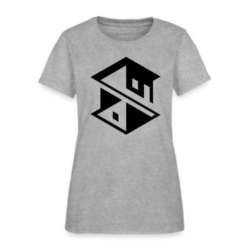 Unreal Estate Records Logo Black - Women's T-Shirt