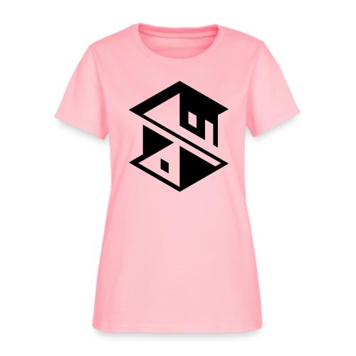 Unreal Estate Records Logo Black - Women's T-Shirt