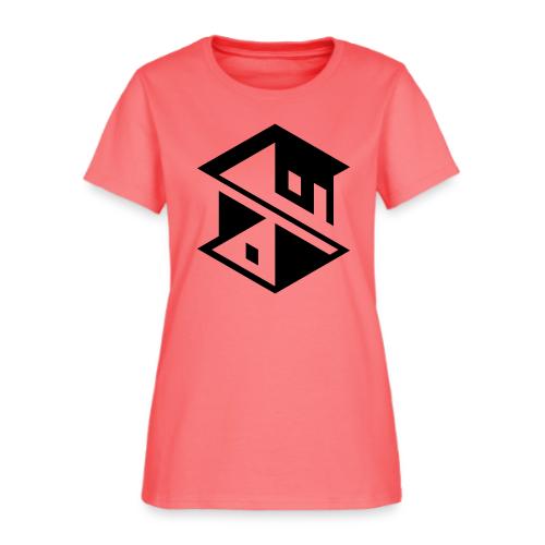 Unreal Estate Records Logo Black - Women's T-Shirt