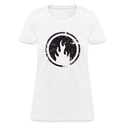 RC flame black grunge - Women's T-Shirt