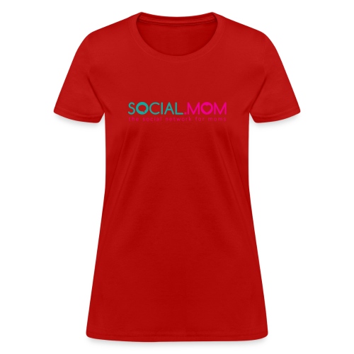 Social.mom Logo English - Women's T-Shirt