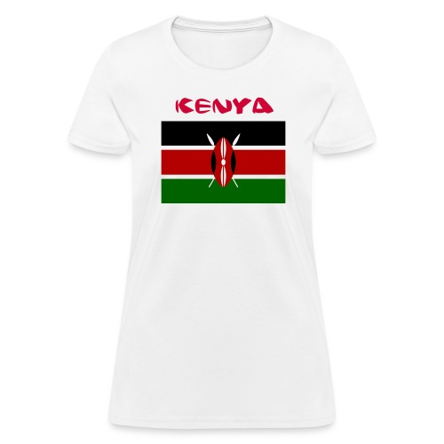 Kenyan Flag - Women's T-Shirt