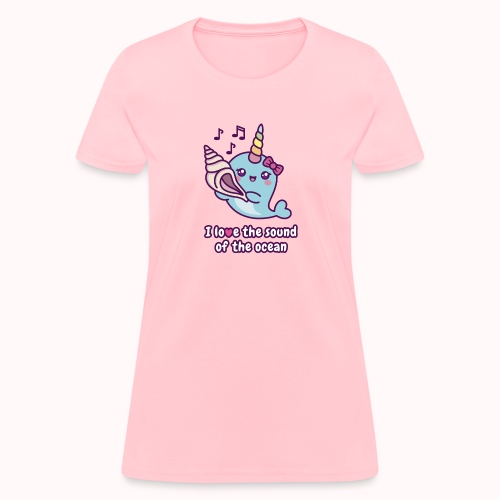 I Love The Sound Of The Ocean - Women's T-Shirt