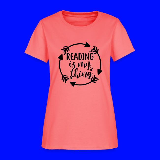 Reading is My Thing Teacher T-Shirts
