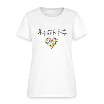 Me gusta la fruta, Spanish Politician sentences - Women's T-Shirt - white - Front