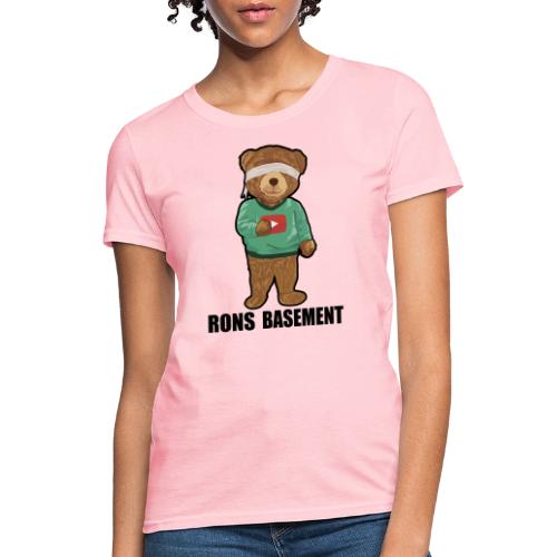 RONS BASEMENT Merchandise - Blindfolded Bear - Women's T-Shirt