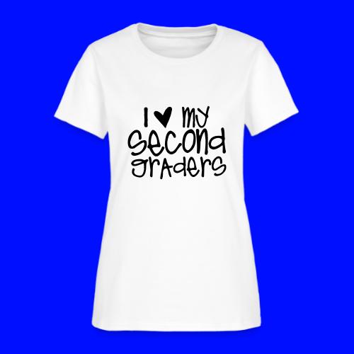 I Love My Second Graders Teacher T-Shirts - Women's T-Shirt