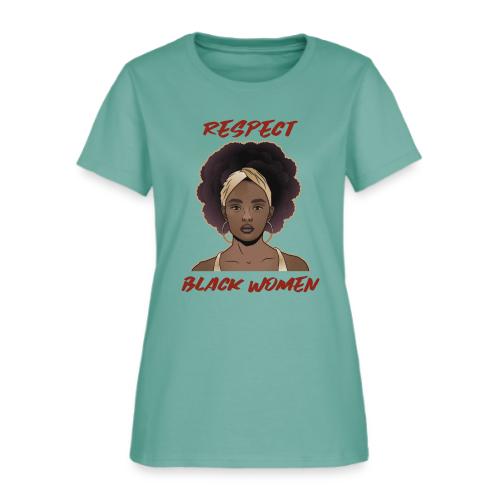 Respect Black Women - Women's T-Shirt