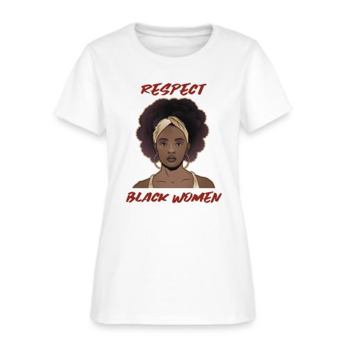 Respect Black Women - Women's T-Shirt