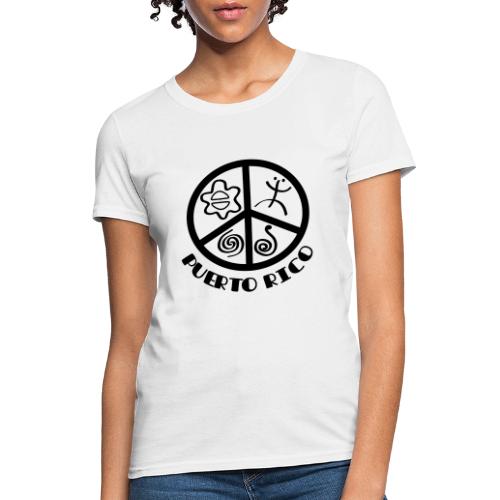 Peace Puerto Rico - Women's T-Shirt
