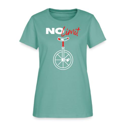 No Limit Unicycling - Women's T-Shirt