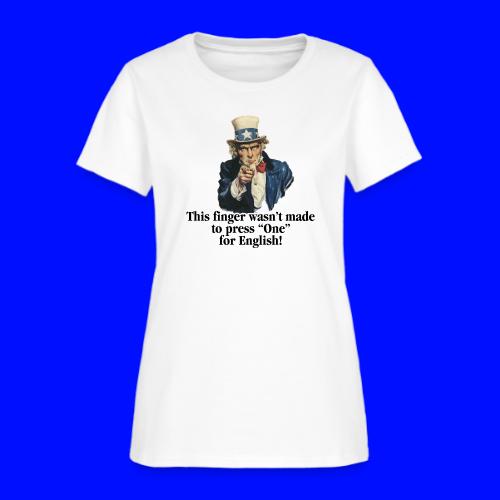Uncle Sam - Finger - Women's T-Shirt