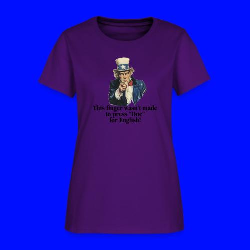 Uncle Sam - Finger - Women's T-Shirt