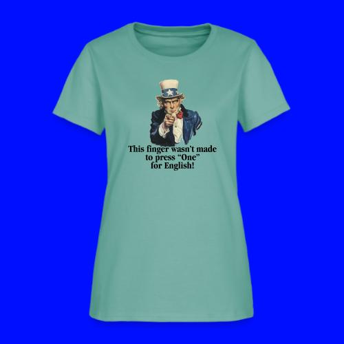 Uncle Sam - Finger - Women's T-Shirt